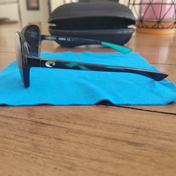 Costa Del Mar Kare Kar 116 Polarized Sunglasses Tortoise Frame with Case - Picture 4 of 7